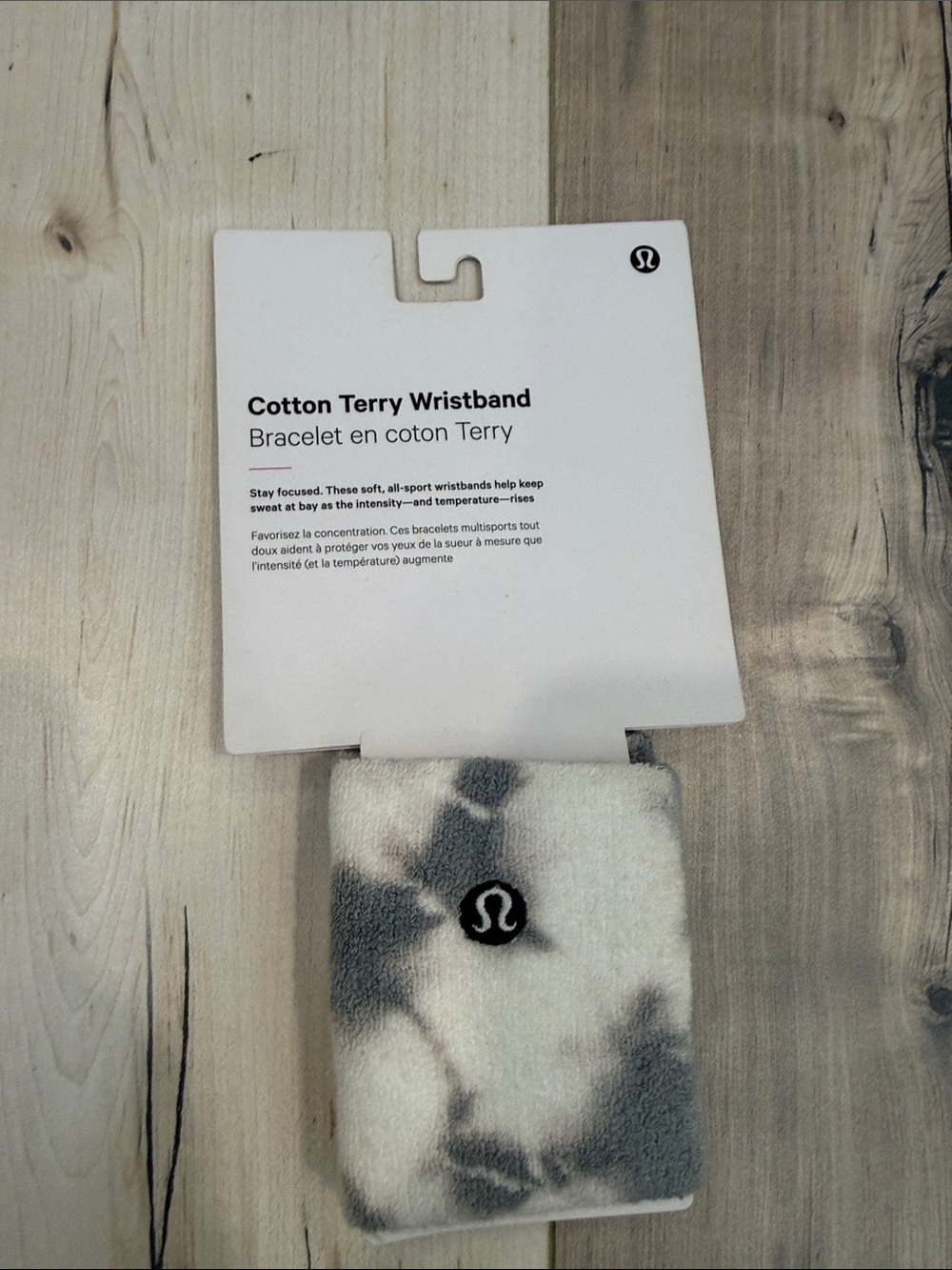 Lululemon NWT Terry Wristbands